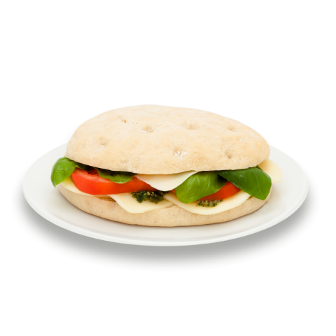 Caprese Panini bei green lovers Hamburg