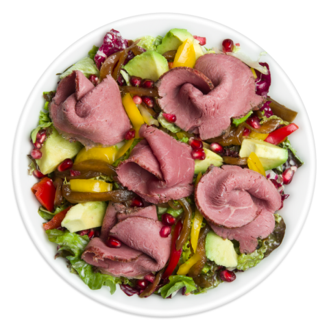 Rind Deluxe Salat bei green lovers Hamburg